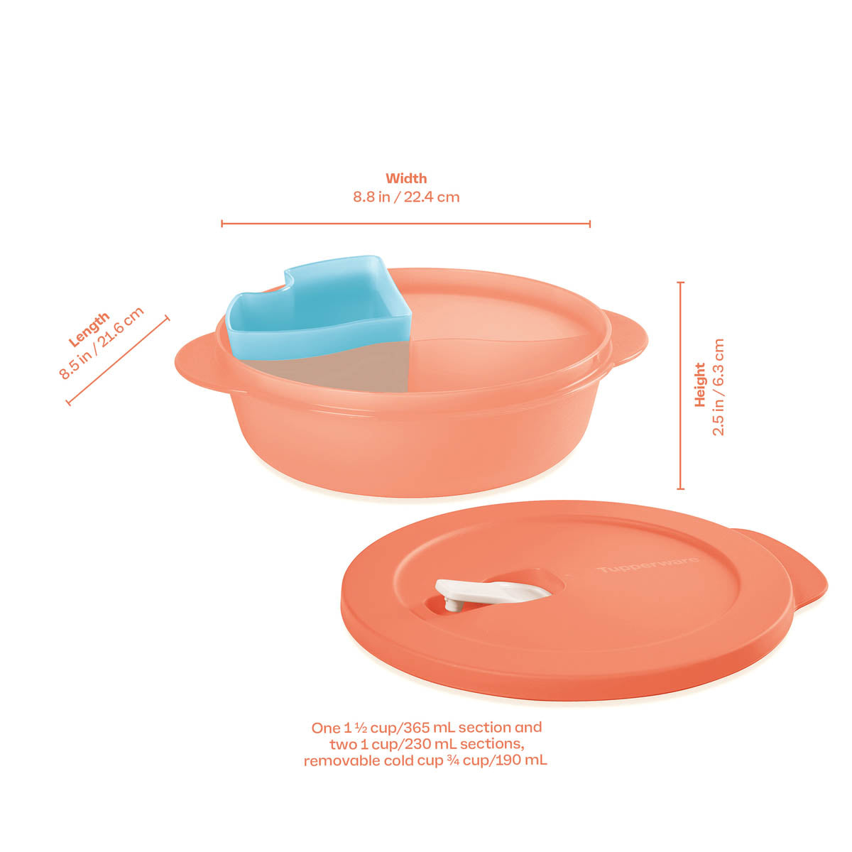 CrystalWave® PLUS | Lunch ’N Dish with Cold Cup