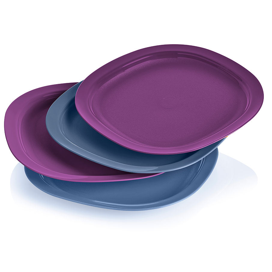 Microwave Reheatable Luncheon Plates