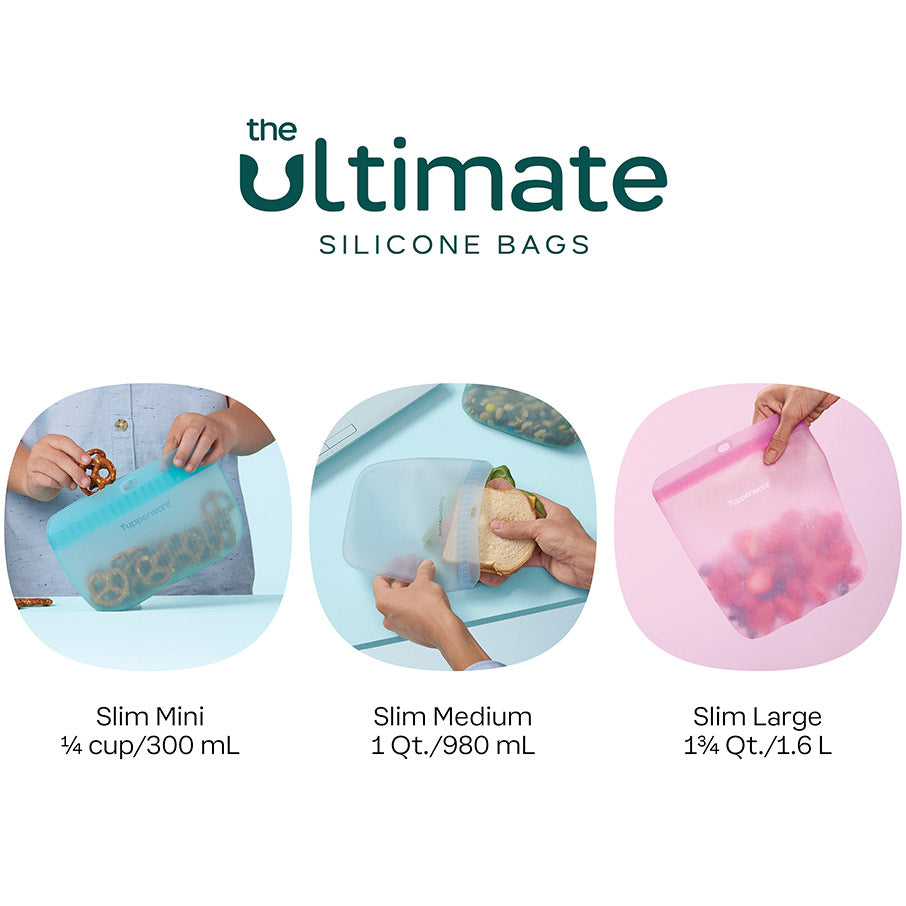 The Ultimate Silicone Slim Bag Set