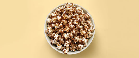 Chocolate Popcorn with Toppings