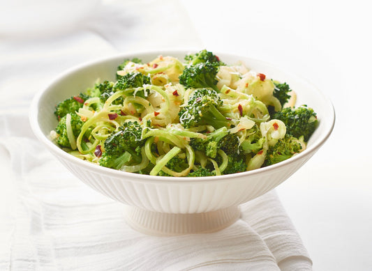 Spiralized Broccoli Salad