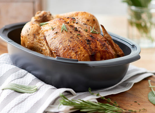 Thyme And Sage Roasted Chicken