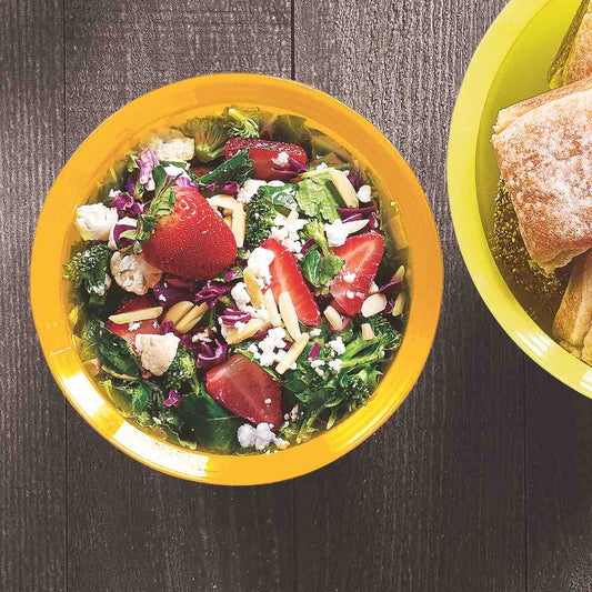 Kale & Strawberry Salad