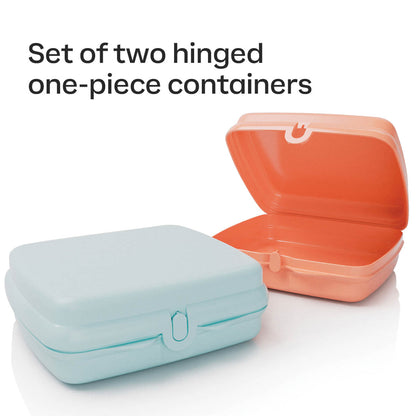 Contenants Sandwich-fraîcheur de Tupperware® – 2 contenants faciles à ouvrir pour enfants