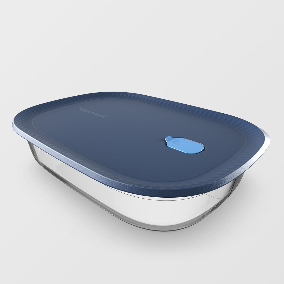 Très grand plat de cuisson hermétique rectangulaire en verre | Voila™ de Tupperware® de 3 L/3,2 pte