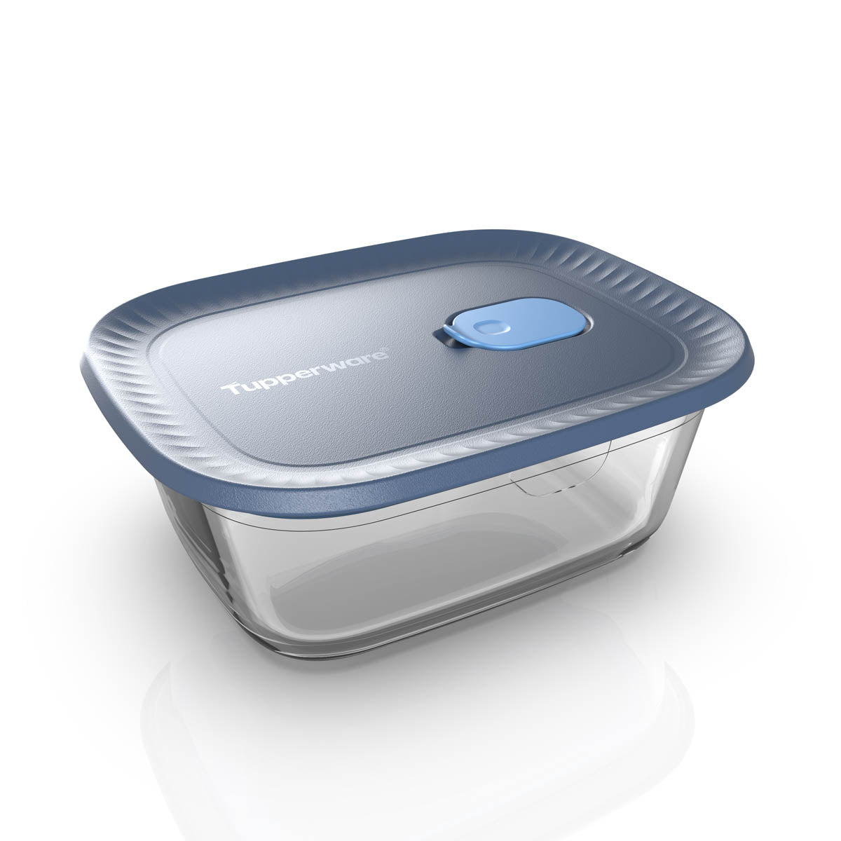 Contenant rectangulaire moyen en verre Voila™ de Tupperware | pour la conservation d’aliments