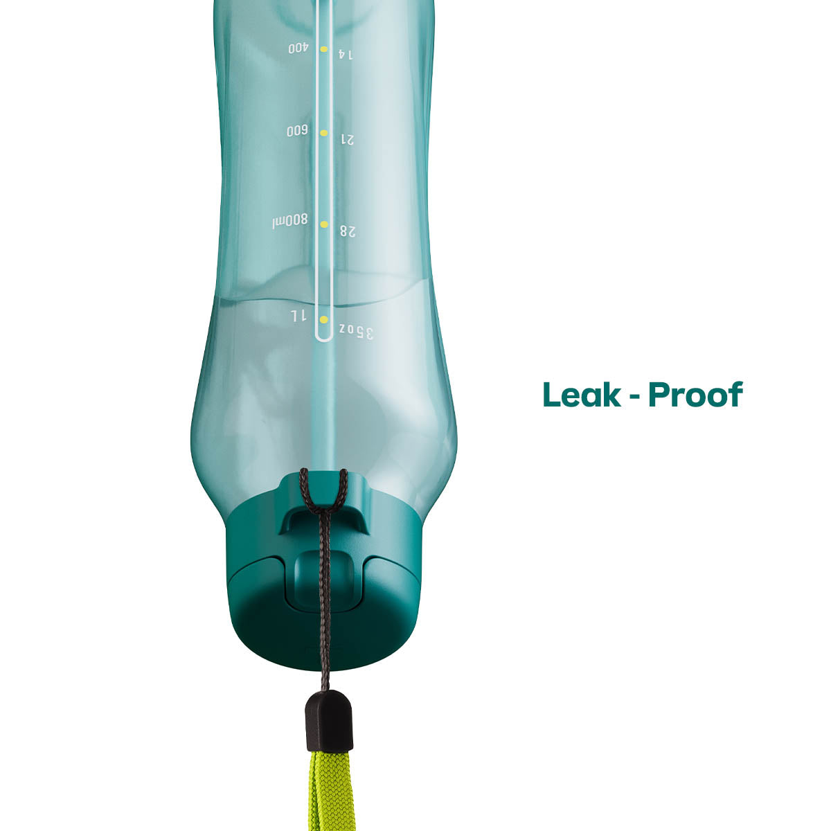 Tupperware® AquaVibe™ Water Bottle | 40 oz. / 1.2 L (Green)