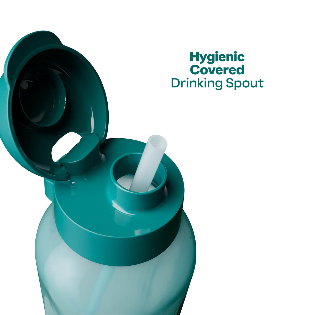 Tupperware® AquaVibe™ Water Bottle | 40 oz. / 1.2 L (Green)