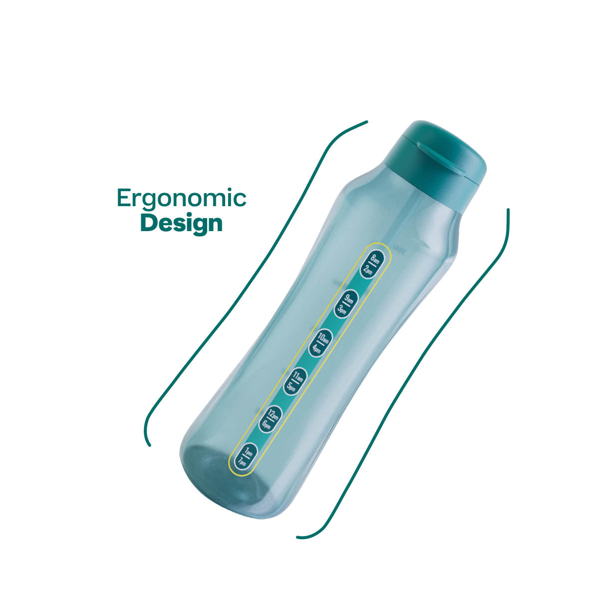 Tupperware® AquaVibe™ Water Bottle | 40 oz. / 1.2 L (Green)