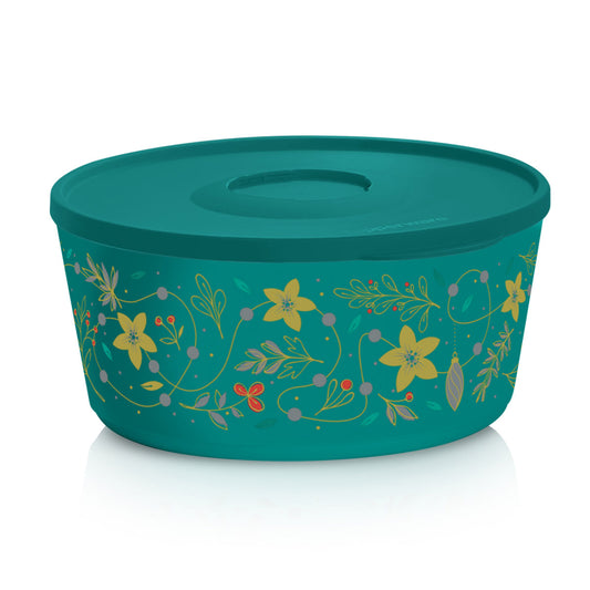 Tupperware® Holiday Holly Serving Bowl  | Food Storage | 18-Cup / 4.3 L