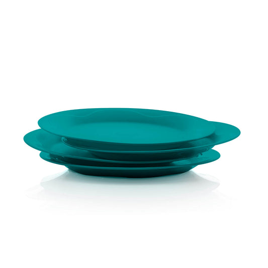 Tupperware® Holiday Holly Party Plates | Reusable Plates for Entertaining