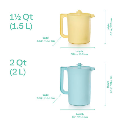 Ensemble Breuvagier® de la Série translucide de la Collection rétro | 2 L/2 pte