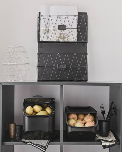 Ensemble de Garde-ingrédients à pression unique | avec indicateur/rappel