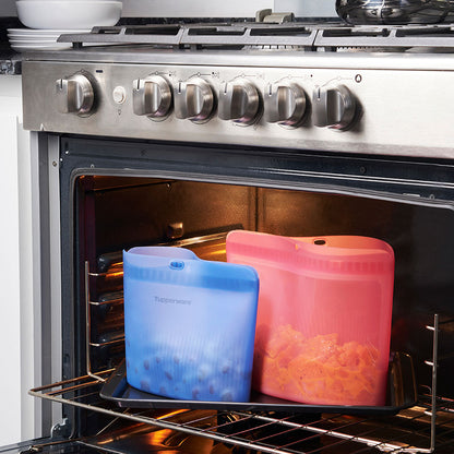 Grand sac en silicone suprême | à fond plat