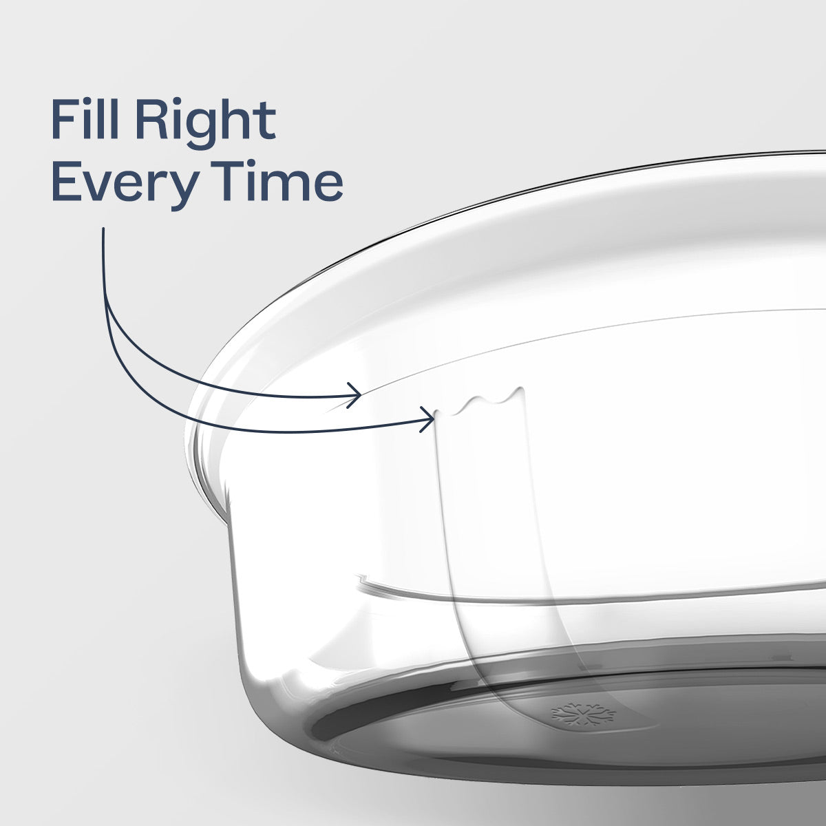 Plat de cuisson hermétique carré en verre | Voila™ de Tupperware® de 1,6 L/1,7 pte