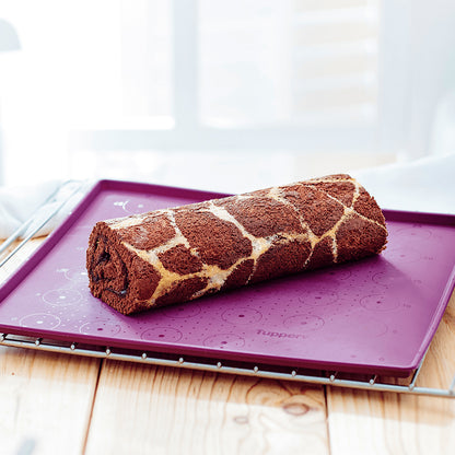 Plaque de cuisson en silicone avec rebord