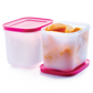 tupperware Freezer mates Plus Small Deeps filled with frozen fruit