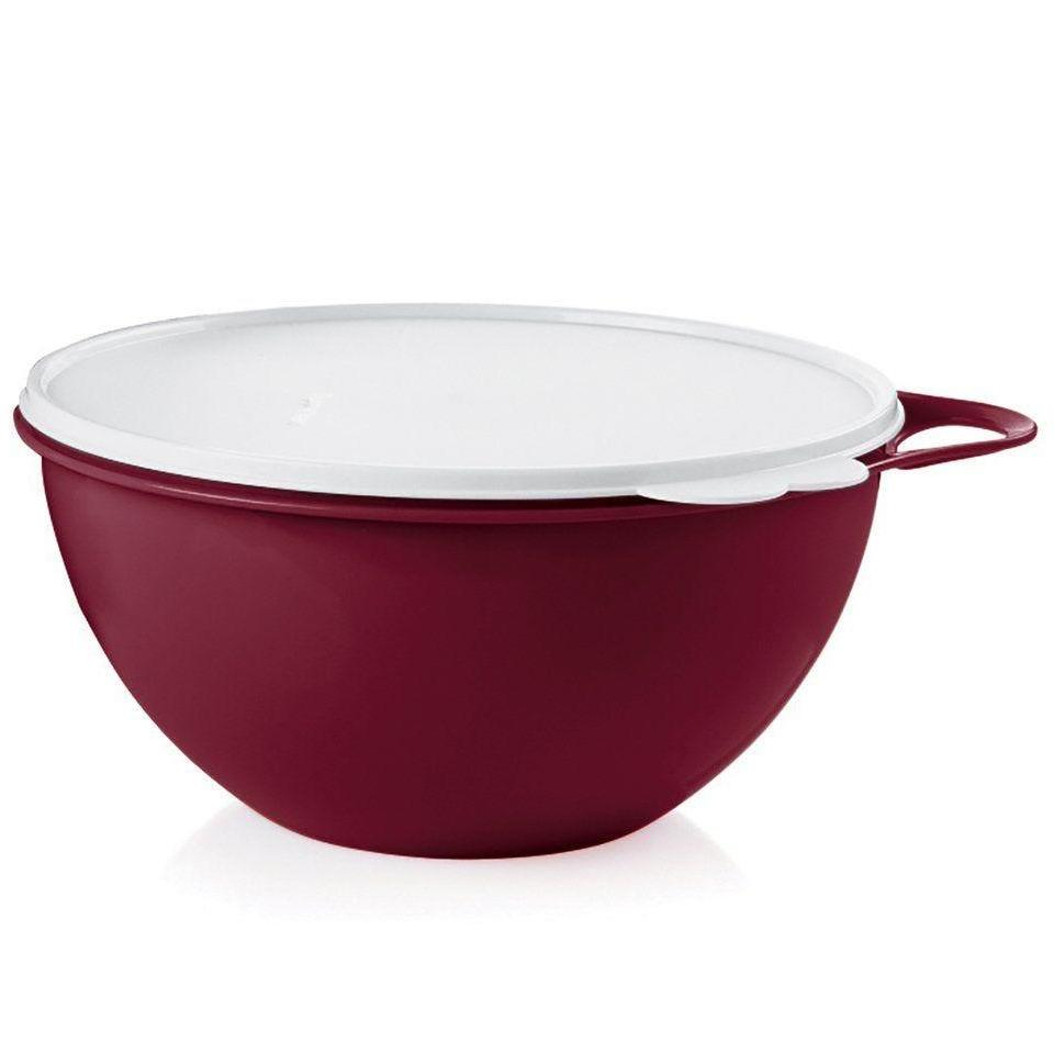 Tupperware Thatsa Medium Bowl with white lid