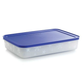 Tupperware Freezer Mates plus large shallow with snow flakes on outside of container